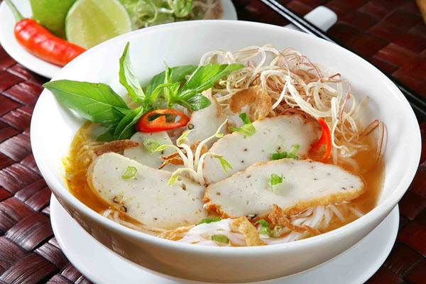 Bún, bánh canh chả cá